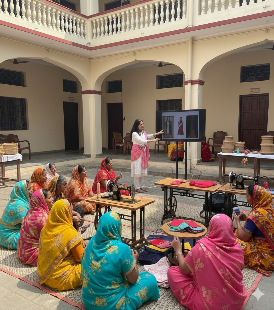 Women empowerment – skill training workshop