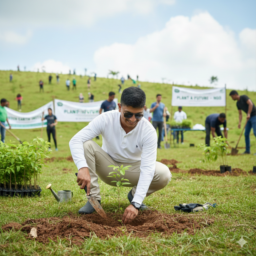 Environment sustainability – tree planting